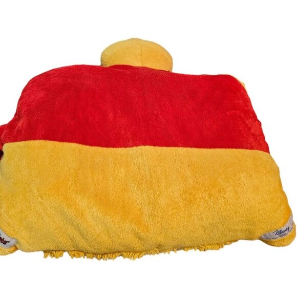 Winnie the Pooh Disney Pillow Pet 18" Plush Stuffed Toy Bear Yellow Red Soft - Picture 3 of 16